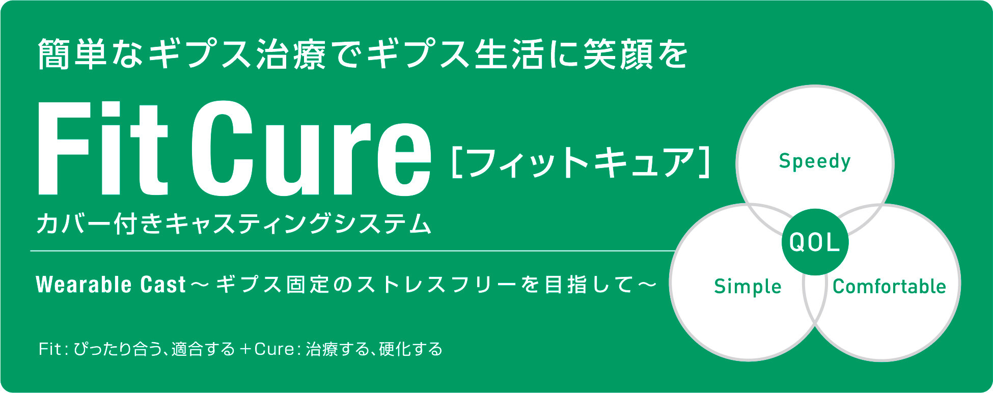 フィットキュアシリーズコンセプト