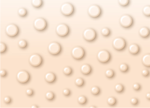 撥水性を発揮している様子のイメージ画像です