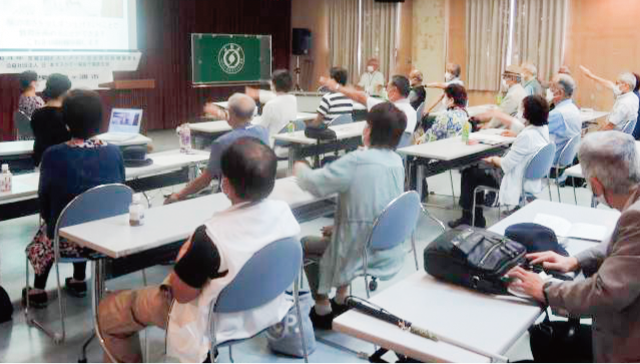 講習会の様子の写真