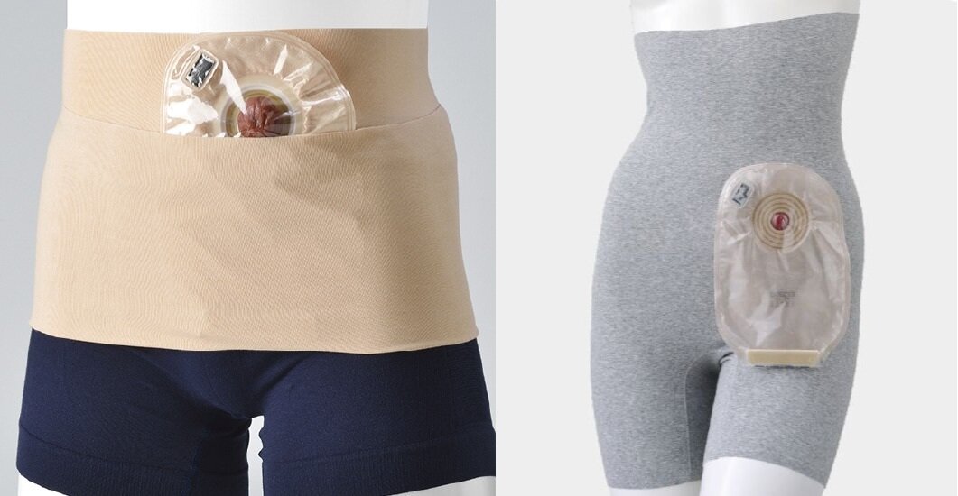［写真左］やわらかウエストチューブ　［写真右］やわらかウエストショーツ