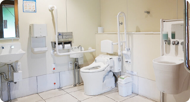 柿田川公園(清水町)のオストメイト対応トイレ