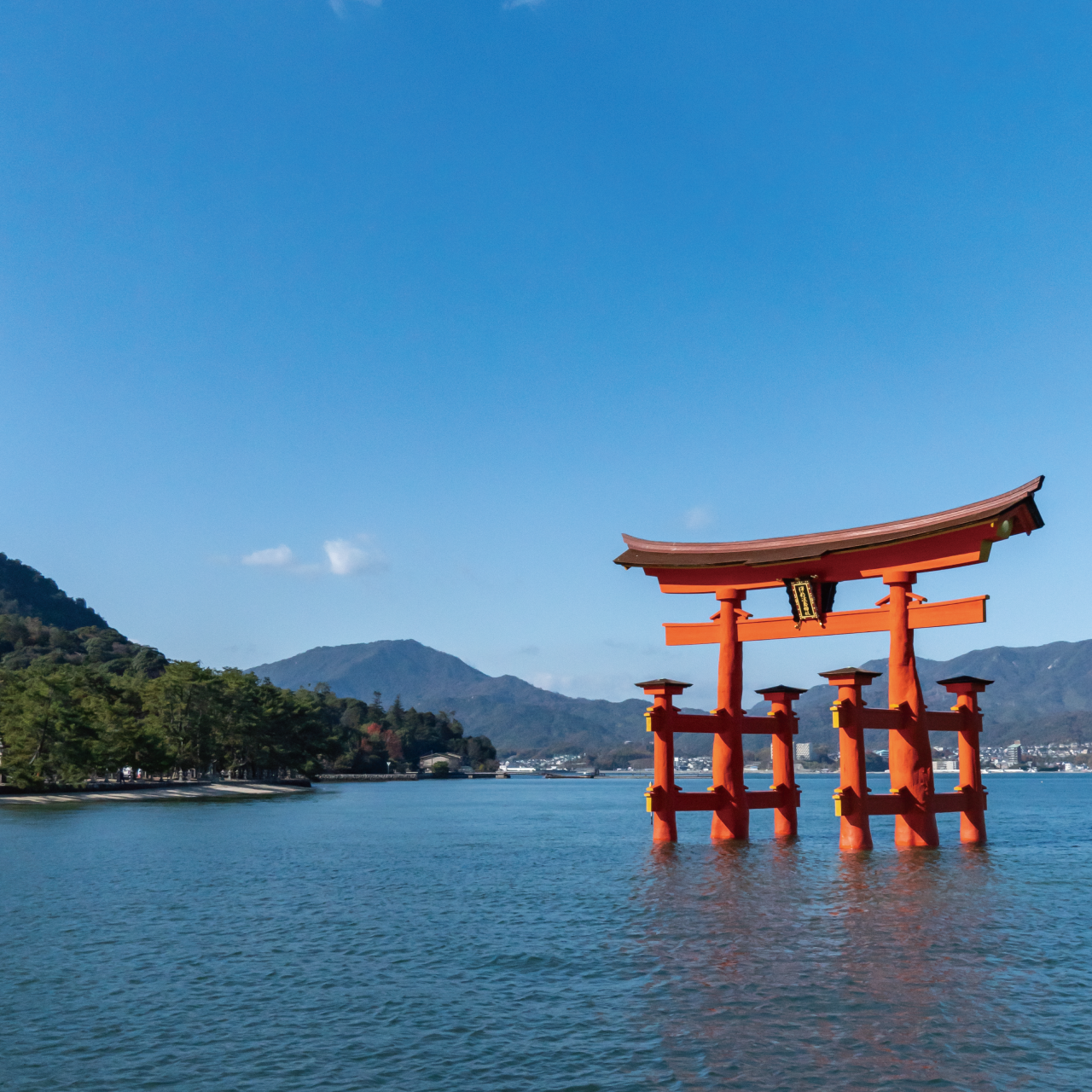 嚴島神社の大鳥居